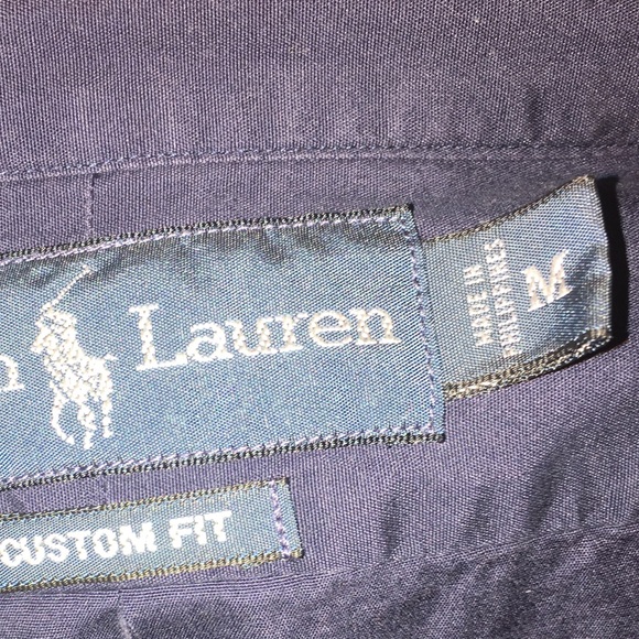 Men’s Ralph Lauren blue button down dress shirt - Picture 7 of 7